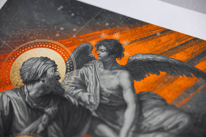 Abraham & Isaac Print