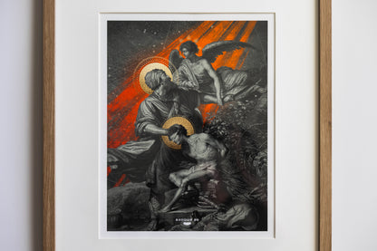 Abraham & Isaac Print