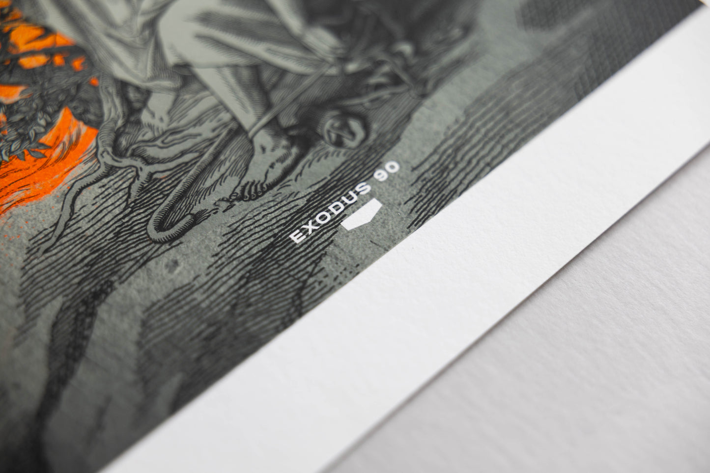 Burning Bush Print