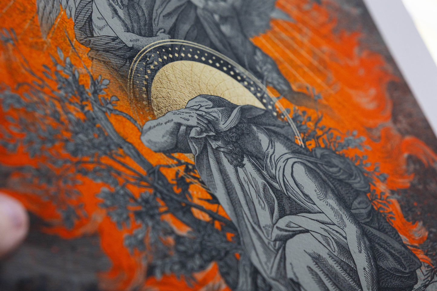 Burning Bush Print