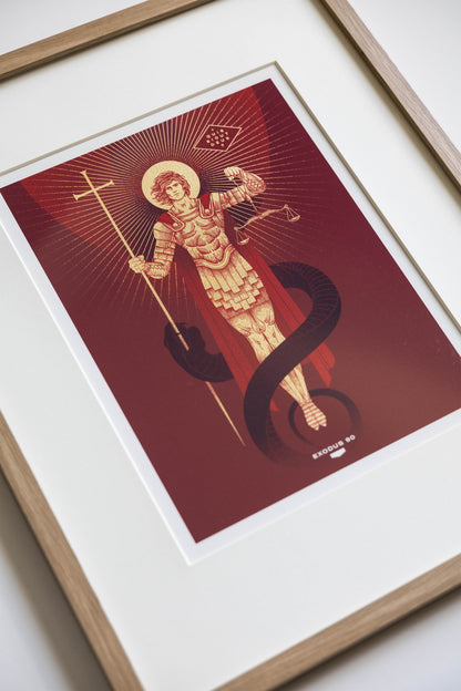 St. Michael Print
