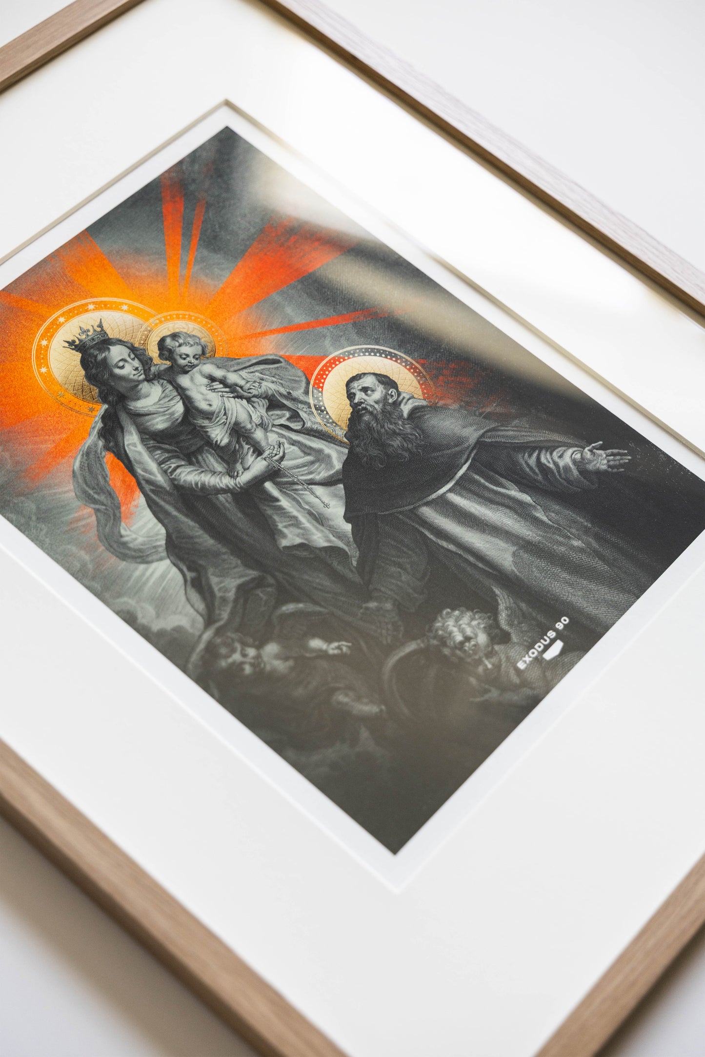 Our Lady of the Rosary Print