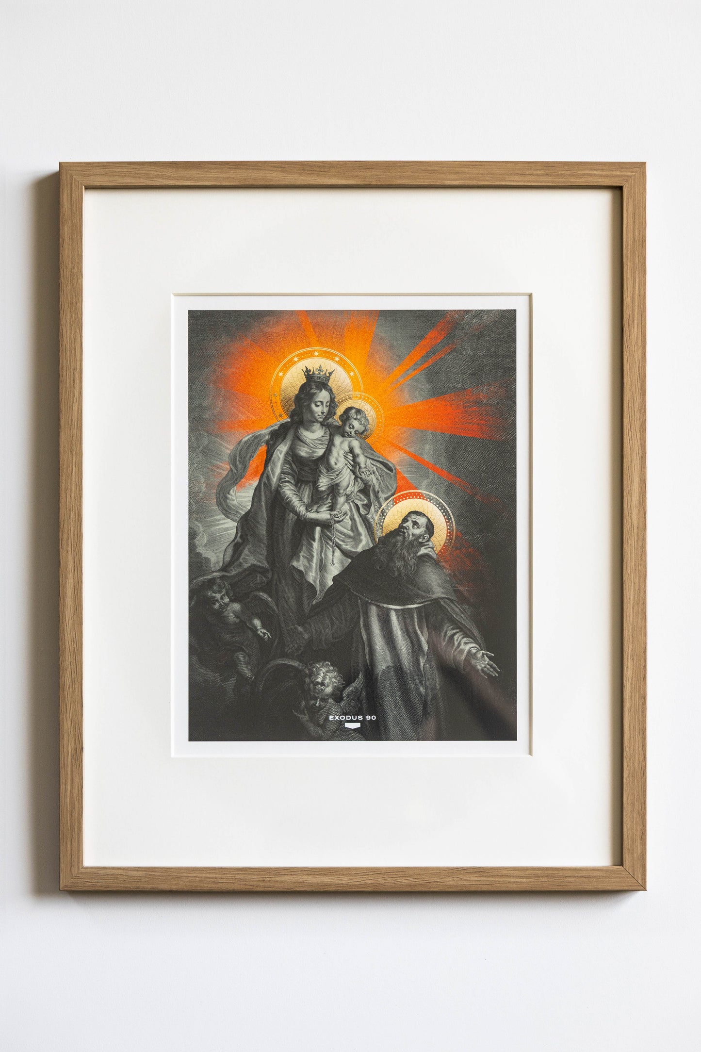 Our Lady of the Rosary Print