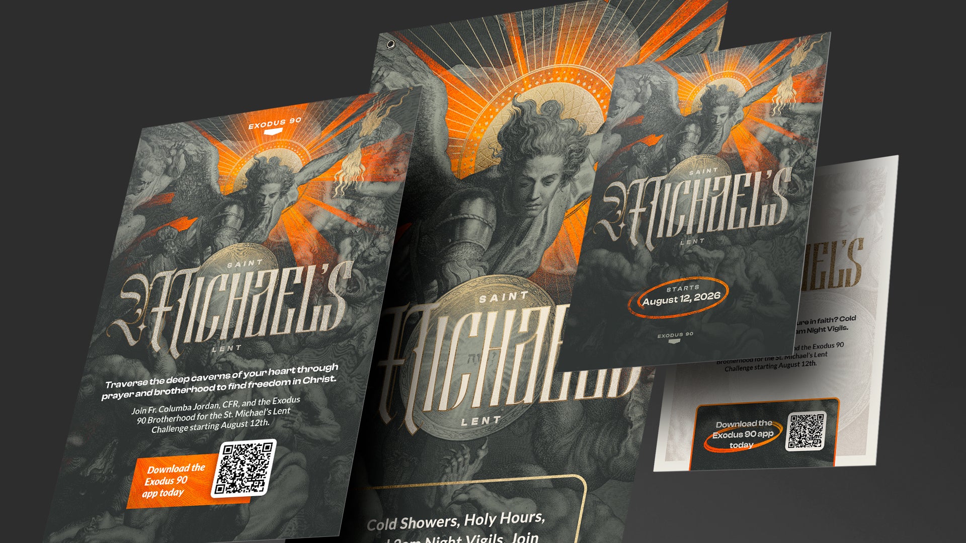 アキバぬこ EXODUS 英語版25パックセット FREE St. Michael's Lent Parish Kit – Exodus 90