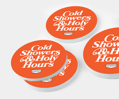 Cold Shower & Holy Hour Stickers