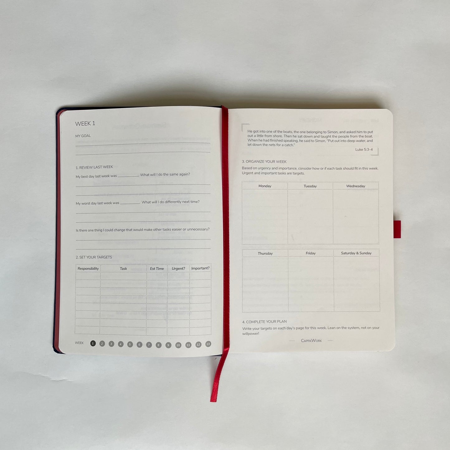 The CappaWork Planner