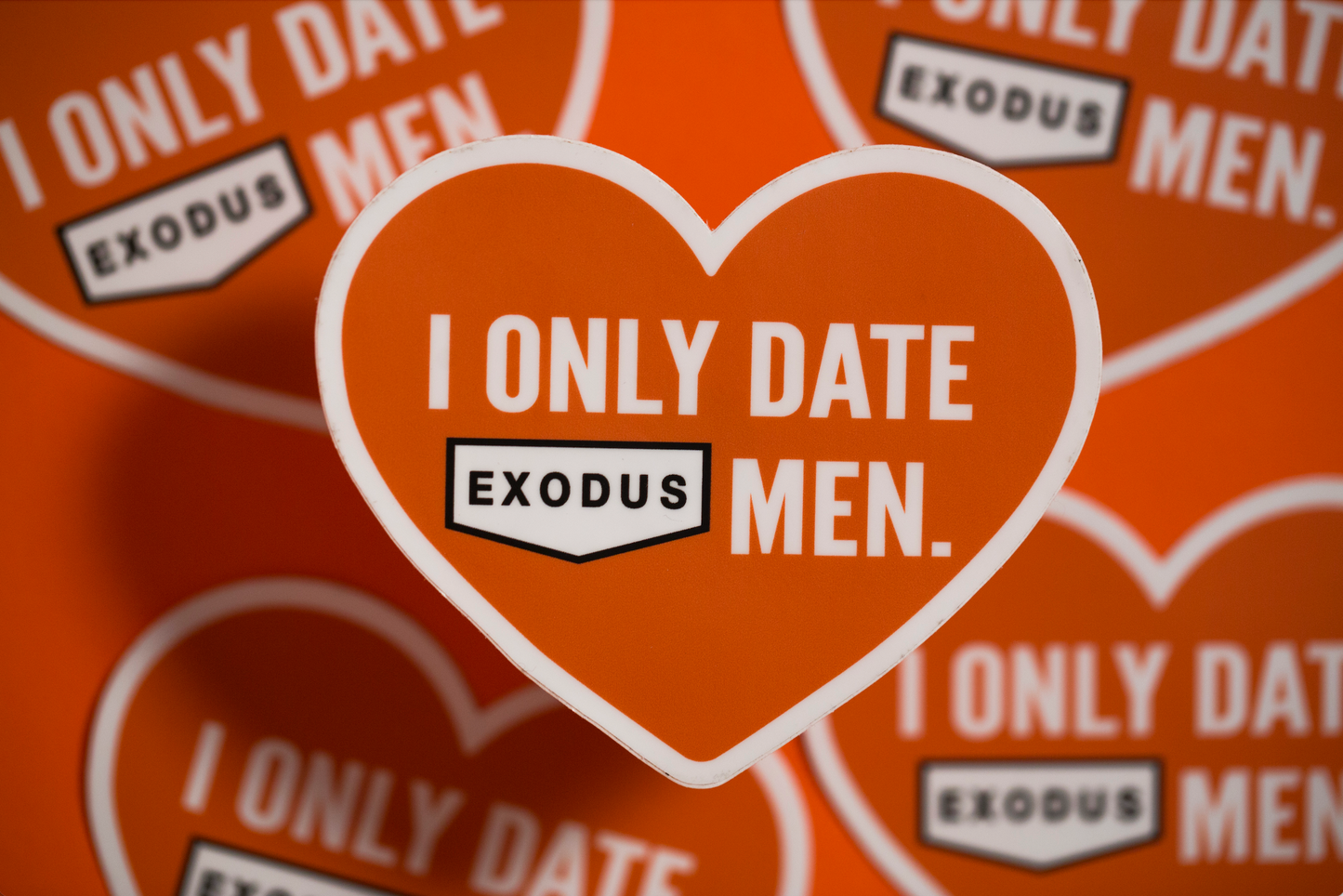 I Only Date Exodus Men Sticker